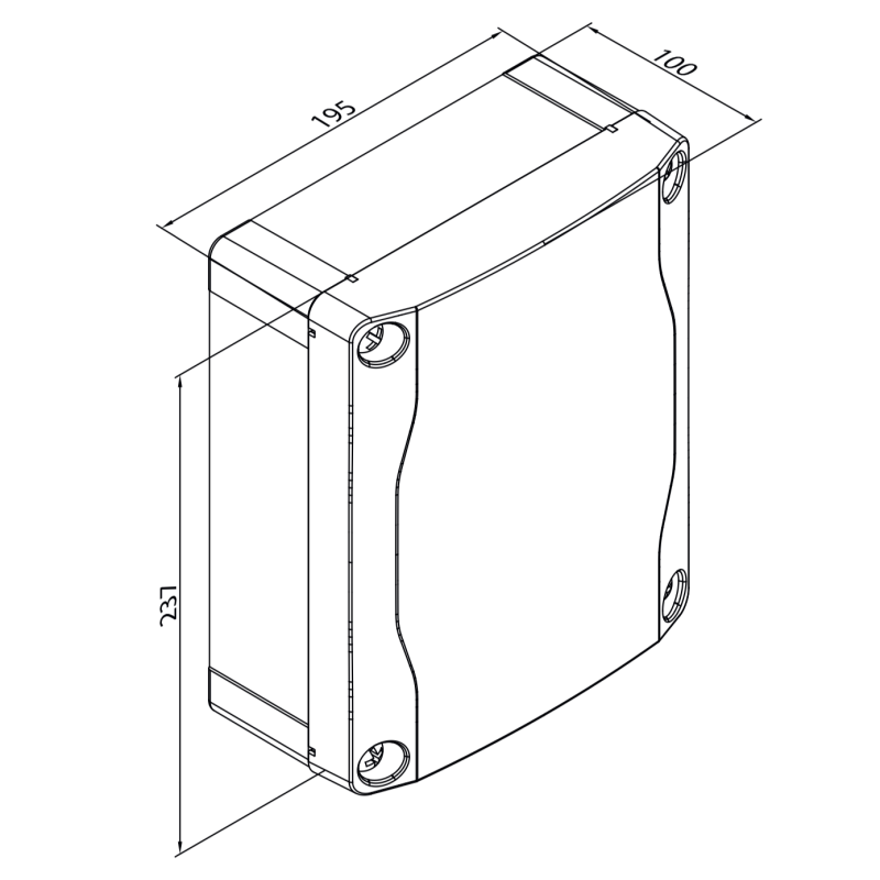 Quadro di Comando per Cancelli a Battente 220V BFT ALCOR AC
