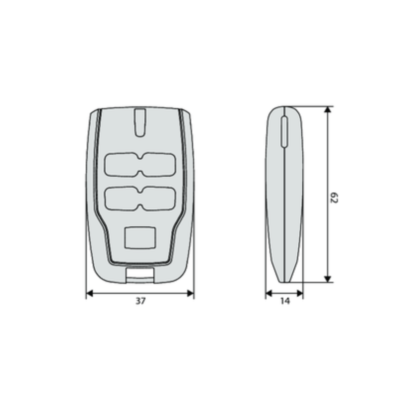 Telecomando BFT 2 canali MITTO BRCB2 BFT|Emmebistore.com
