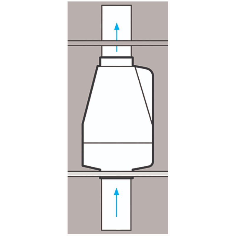 Esploso aspiratore centrifugo per condotto AXIAL K Vortice 10904