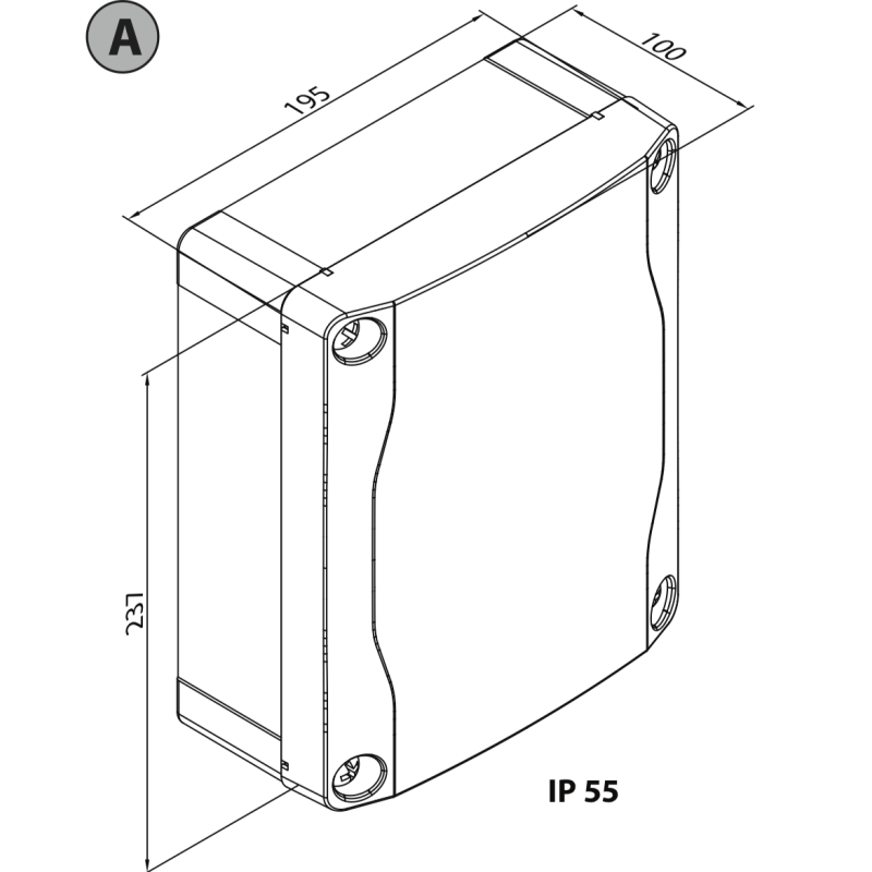 Quadro di comando 220V Display Universale BFT RIGEL 6