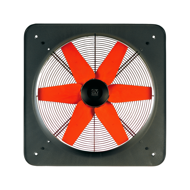 Aspiratore Elicoidale Industriale 220V 250mm con Portata di 1000Mc/h Vortice E254M