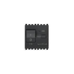 Interruttore Vimar Eikon MTDiff.1P+N C10 10mA grigio