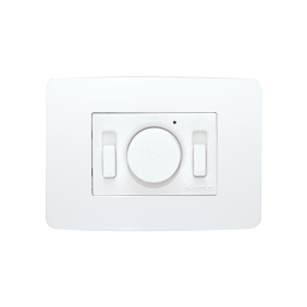 Comando a Incasso Bianco per Ventilatori con Interruttore Luce Vortice SC 503 B