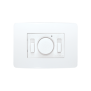 Comando a Incasso Bianco per Ventilatori con Interruttore Luce Vortice SC 503 B