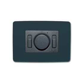 Comando a Incasso Nero per Ventilatori con Interruttore Luce Vortice SC 503 N