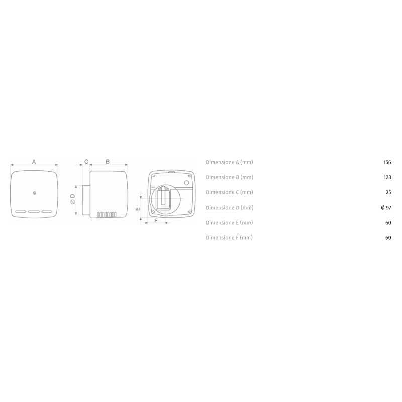 Aspiratore Centrifugo da Condotto diametro 100 con Valvola Antiritorno Vortice Ariett LL