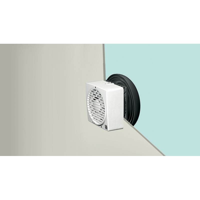 Aspiratore Elicoidale da Muro diametro 300 con Griglia a Chiusura Automatica Vortice 300AR