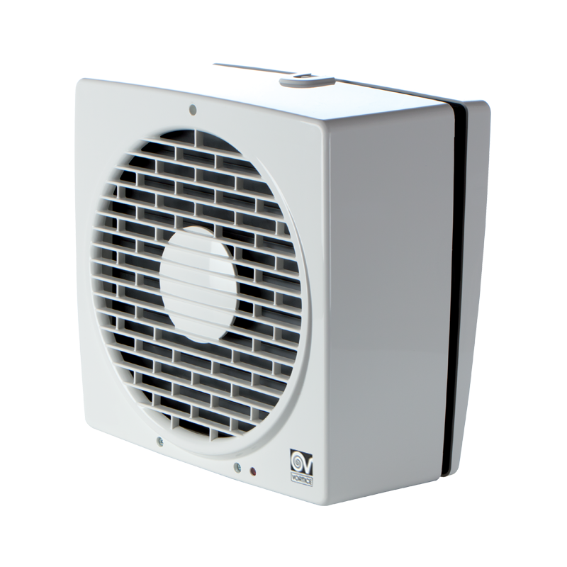 Aspiratore Elicoidale da Muro diametro 230 con Griglia a Chiusura Automatica Vortice 230AR