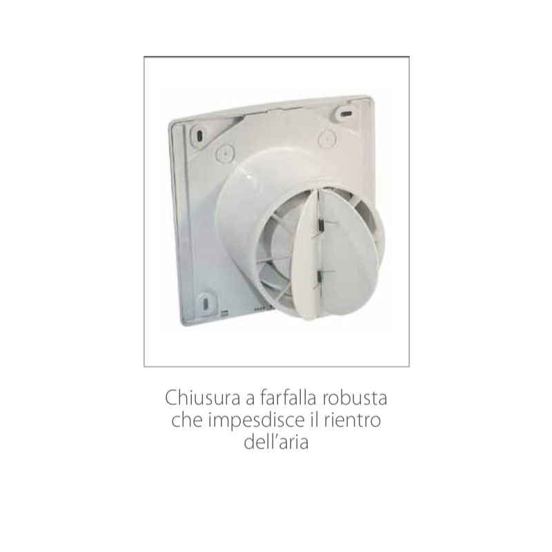 Aspiratore Elicoidale E Stile 120P da Parete e da Soffitto Elicent 2MU7269