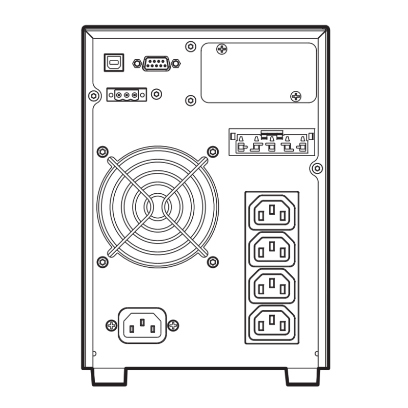 Gruppo di Continuità 1000 VA/900 W Sentinel Pro Riello CSEP1K0AA3