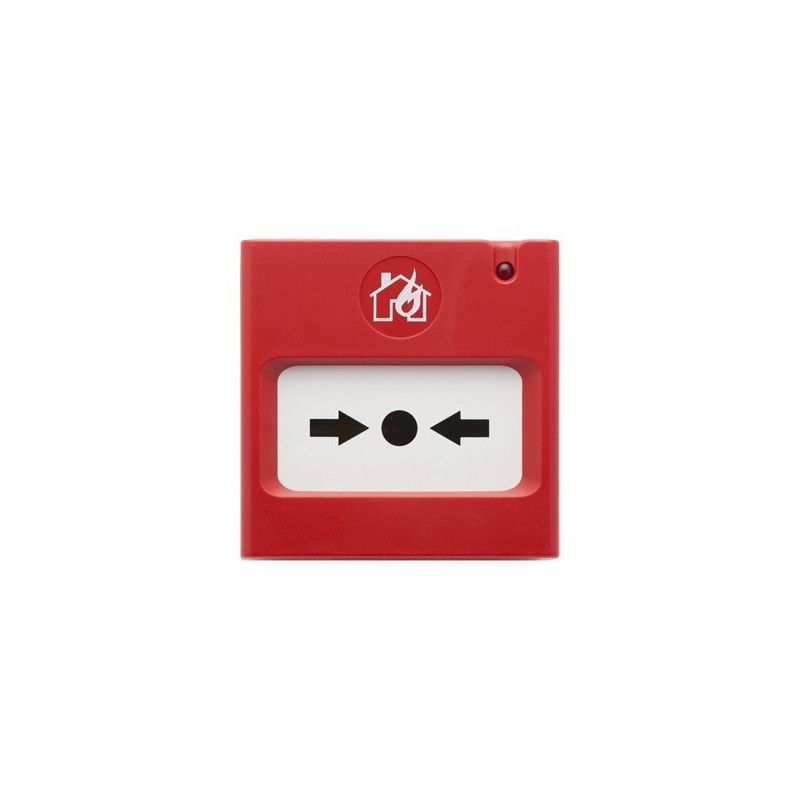 Pulsante di Allarme Incendio Manuale Indirizzato Comelit 41PAM000