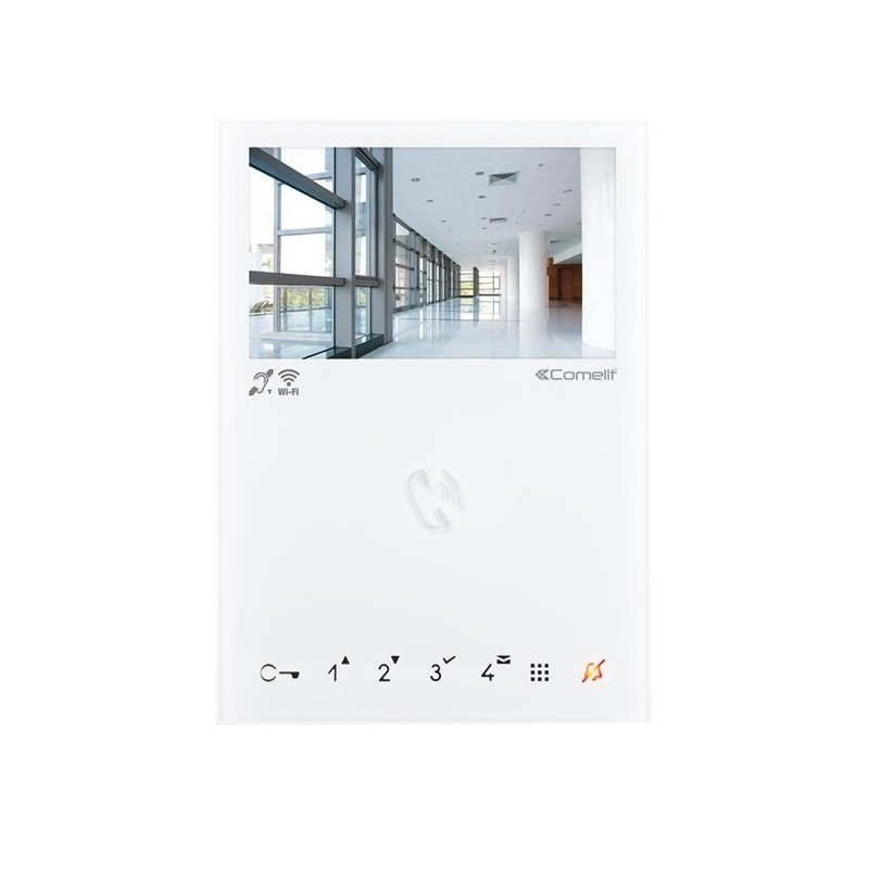 Monitor Mini a colori Vivavoce Wi-fi S2 Comelit 6741W