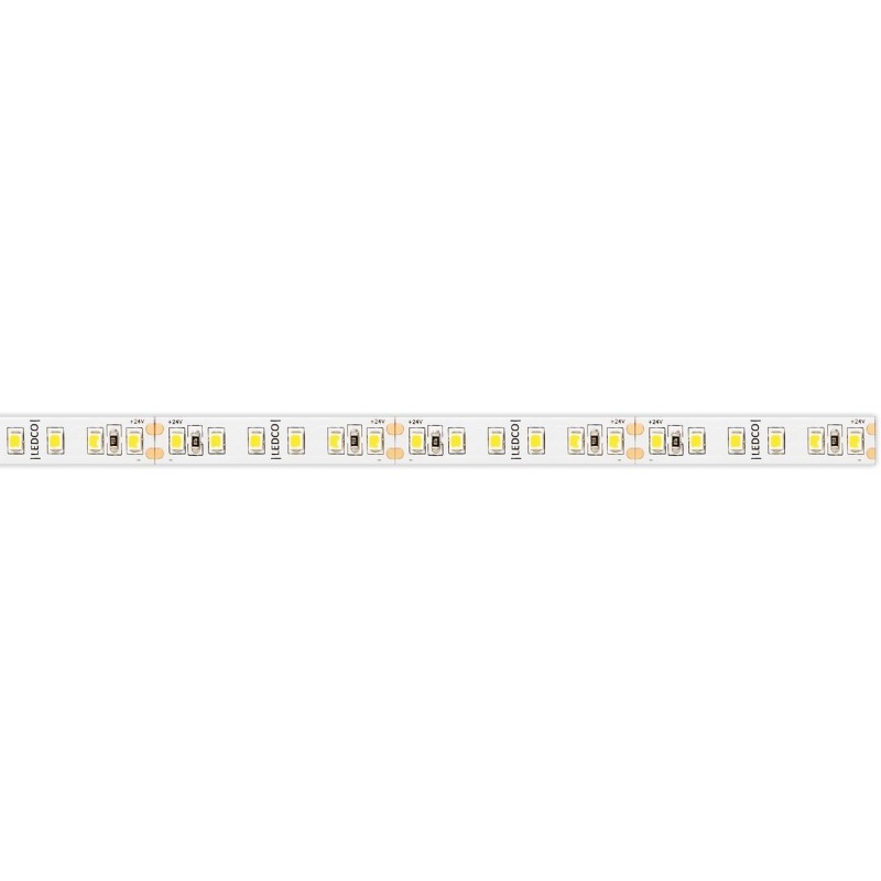 Striscia 600 Led Adesiva 5 Mt 24V SMD 120 Led/Mt Luce Calda 3000K 120W Ledco SL120LBC20