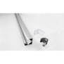 Profilo in Alluminio da 2Mt per Strisce Led Angolare con Diffusore Opale Nobile BARRA/6/S