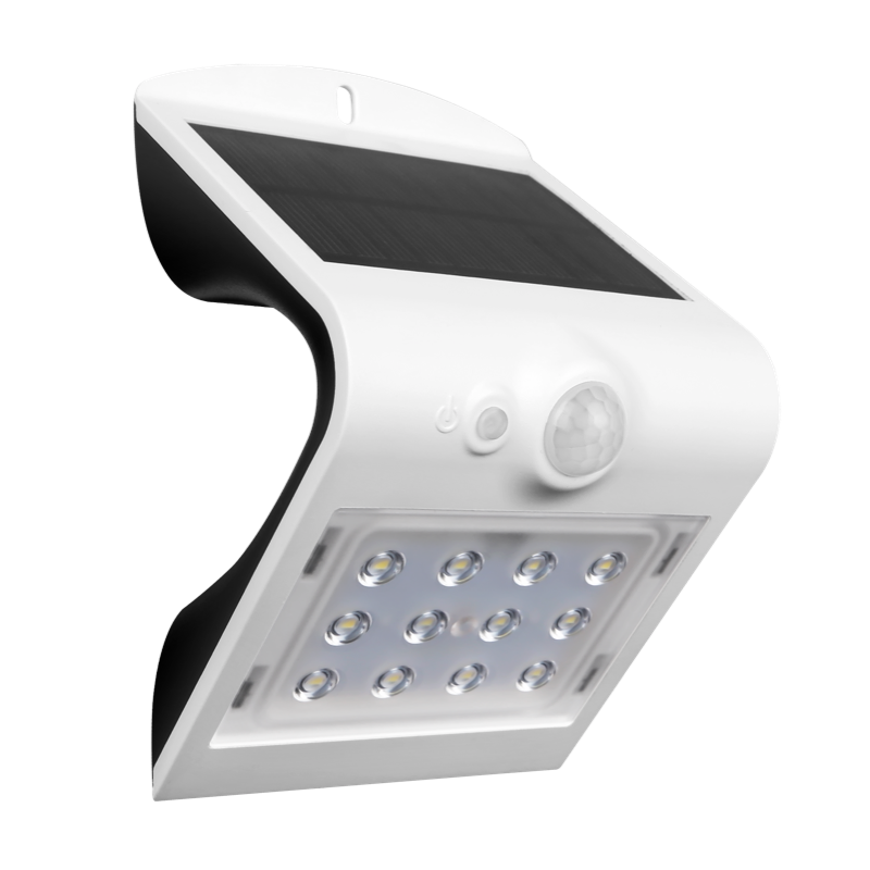 Applique Led 1,5W 4000°K Luce Naturale con Pannello Solare per Esterno Century Arcadia1.5 ACSB-151240