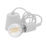 Portalampada a Sospensione Bianco con Attacco Lampada E27 Century Fantasy FTBI-150