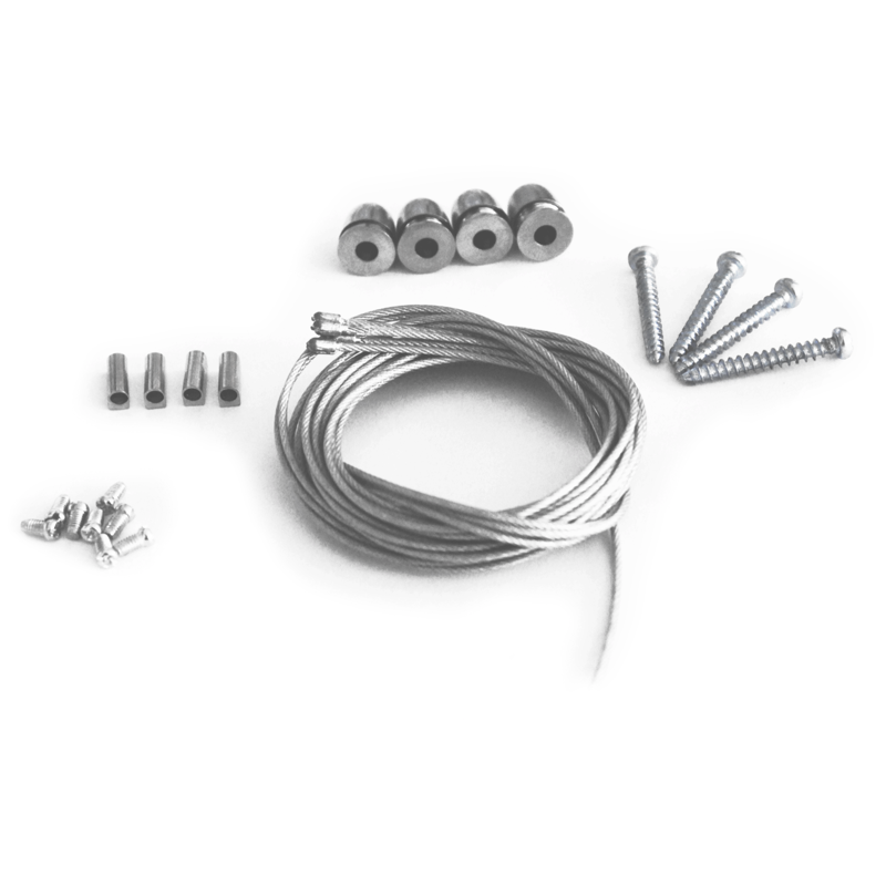 Kit Sospensione per Pannelli a Led Century KIT-PQ40