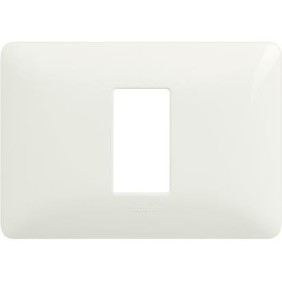 Placca Bticino Matix 1 modulo Bianca AM4803M1BBN