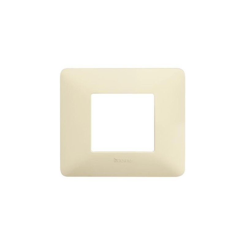 Placca Bticino Matix 2 posti Avorio AM4802BAV