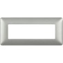 Placca Bticino Matix 6 Moduli Silver AM4806MSL