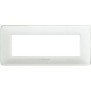 Placca Bticino Matix 6 moduli Ghiaccio AM4806CBN