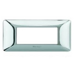 Placca Bticino Matix 6 moduli Cromo lucido AM806GCR