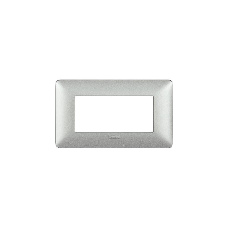Placca Bticino Matix 4 Moduli Bianco Calce AM4804TBC