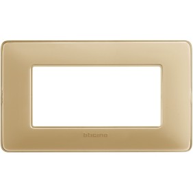 Placca Bticino Matix 4 moduli Avorio Reflex AM4804CAV