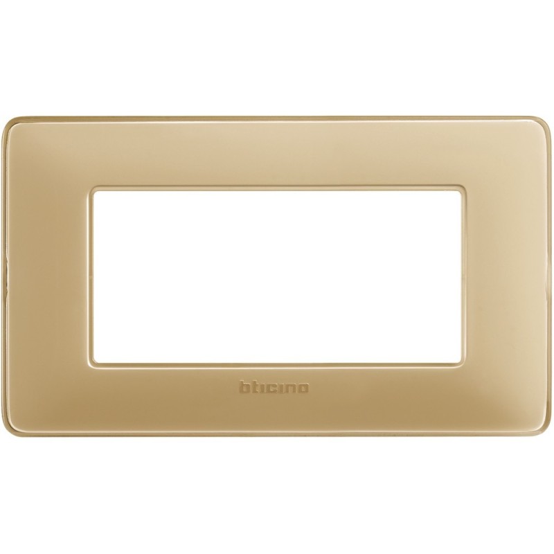 Placca Bticino Matix 4 moduli Avorio Reflex AM4804CAV