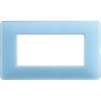 Placca Bticino Matix 4 Moduli Turchese AM4804CAR