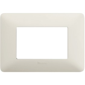 Placca Bticino Matix 3 moduli Cenere AM4803BCN