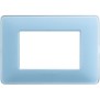 Placca Bticino Matix 3 moduli Turchese AM4803CAR