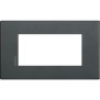 Placca Bticino Axolute Air Eclipse Antracite 4 Moduli HW4804XN