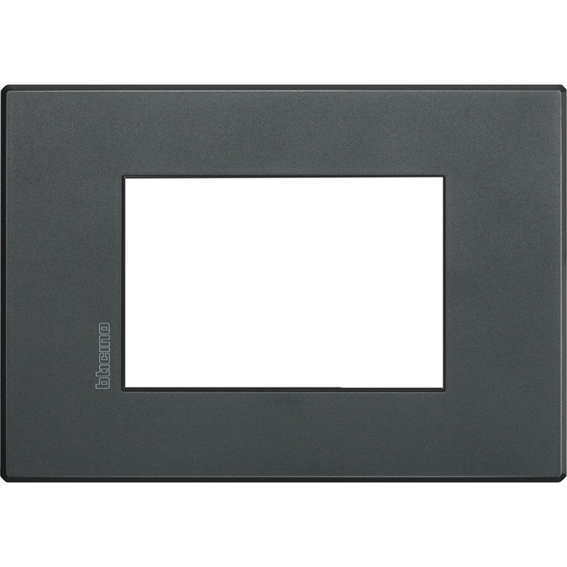 Placca Bticino Axolute Air Eclipse Antracite 3 Moduli HW4803XN