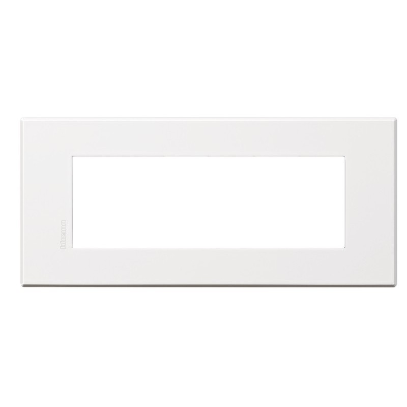Placca Bticino Axolute Air Verniciabile 6 Moduli HW4806AW