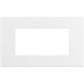 Placca Bticino Axolute Air Verniciabile 4 Moduli HW4804AW