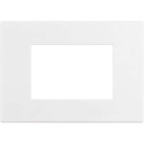 Placca Bticino Axolute Air Verniciabile 3 Moduli HW4803AW