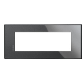 Placca 6 posti Bticino Axolute Air Antracite HW4806HS