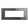 Placca 6 posti Bticino Axolute Air Antracite HW4806HS