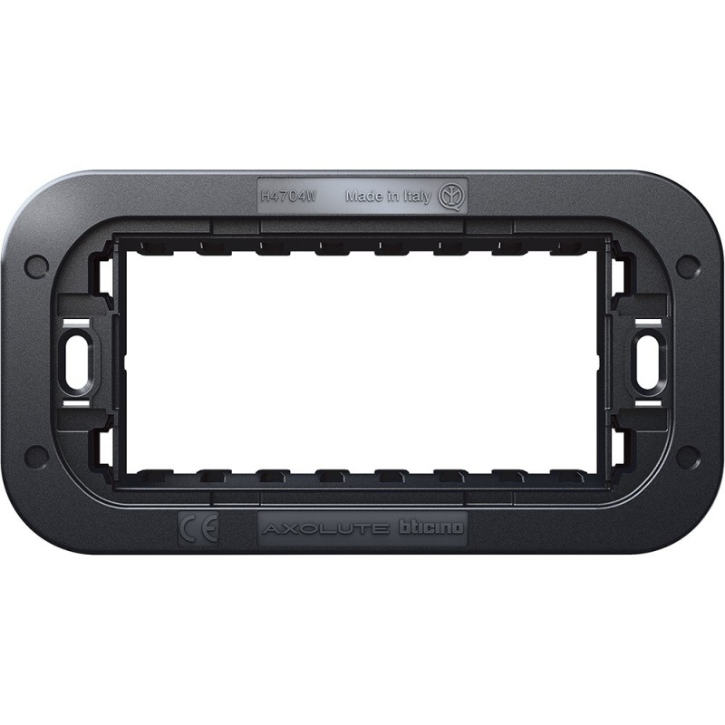 Supporto 4 posti Bticino Axolute Air H4704W