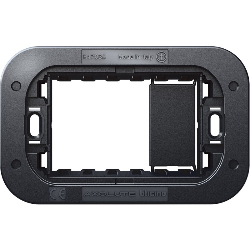 Supporto 3 posti Bticino Axolute Air H4703W