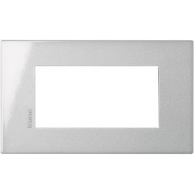 Placca 4 posti Bticino Axolute Air Tech HW4804HC