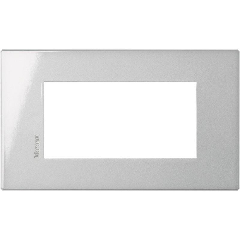 Placca 4 posti Bticino Axolute Air Tech HW4804HC