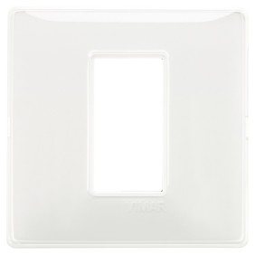 Placca Vimar Plana 1 modulo Reflex Neve in tecnopolimero 14641.41