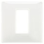 Placca Vimar Plana 1 modulo Reflex Neve in tecnopolimero 14641.41