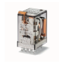 Relè industriale terminali Faston bobina 24V DC 4 contatti 7A Finder 553480240054