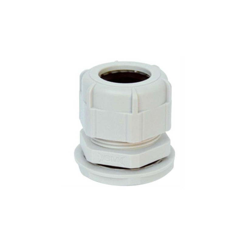 Pressacavo in Nylon passo Pg 16 Grigio Ral IP68