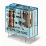 Relè industriale terminali Faston bobina 12V DC 2 contatti 8A Finder 405290120000
