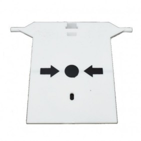 Vetro di ricambio per pulsante 1043143