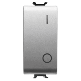 Interruttore Bipolare 16A Titanio GW14004